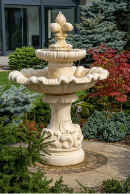 Decorative fountain, spring fountain, sculpture, fountain decoration, garden, fountain, Naples, new