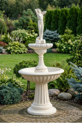 Decorative Fountain Fountain 207cm Sculpture Fountain Decoration Garden Fountain Pond New