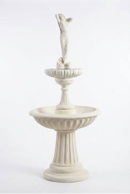 Decorative Fountain Fountain 207cm Sculpture Fountain Decoration Garden Fountain Pond New