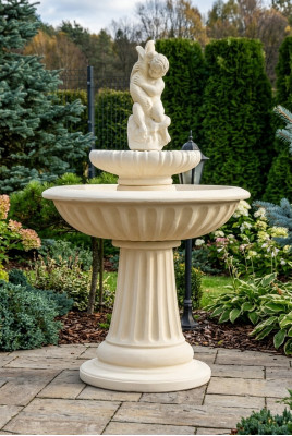 Decorative Fountain 150cm Sculpture Fountain Garden Decoration Pond New