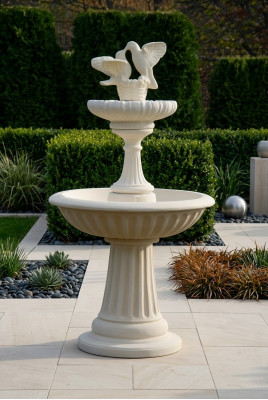 Decorative fountain sculpture 171cm fountain decor garden fountain pond new