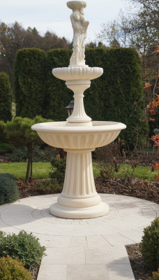 Decorative fountain Garden fountain 197cm Sculpture Fountain Decor Garden Fountain Pond New