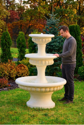 Decorative Fountain Sculpture Fountain Deco Garden Fountain Pond New 171cm