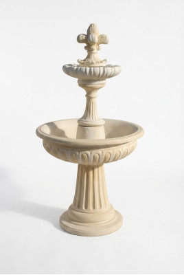 Fountain Garden Pond Well 173cm Stone Fountain Garden Fountain New