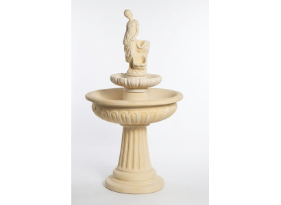 Fountain Garden Pond Well 164cm Stone Fountain Garden Fountain New