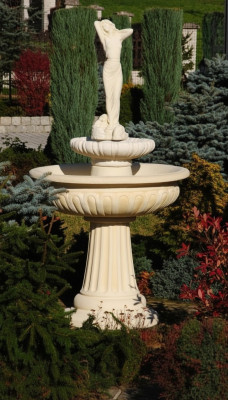 Decorative Fountain Fountain 174cm Sculpture Fountain Decoration Garden Fountain Pond New
