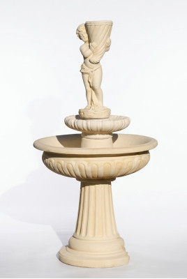 Decorative Fountain Sculpture Fountain Decor Garden Fountain Pond New 174cm
