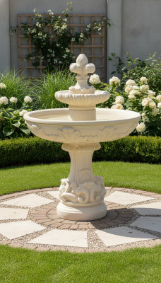 Fountain Frog Fountain Stone Fountain Garden Fountain 150cm