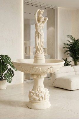 Decorative fountain sculpture 180cm fountain decoration garden fountain pond new