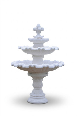 Decorative fountain, sculpture fountain, garden decoration, fountain, pond, 187cm, new