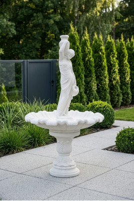 Decorative Fountain Statue 239cm Fountain Decoration Garden Pond Fountain