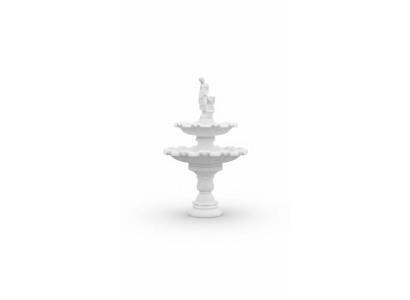 Decorative fountain figure fountain decoration garden fountain pond 197cm