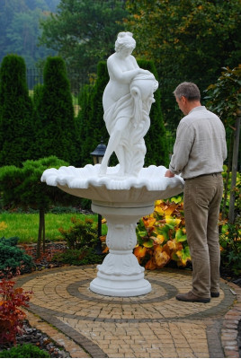 Decorative fountain sculpture, fountain decoration, garden fountain, pond, new 229 cm