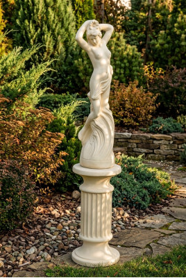Column columns for figure sculpture figures statue terrace design garden decoration