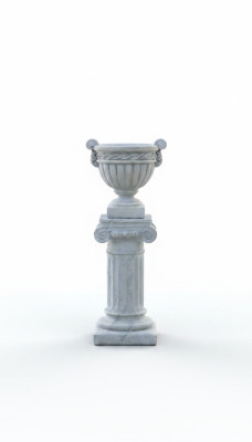 Column Columns for Figure Decoration Sculpture Figures Statue Terrace Design Garden