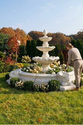 Fountain Basin Decorative Fountain Fountain Fountain City Pond Sculpture Garden