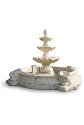 Fountain Basin Decorative Fountain Fountain Fountain City Pond Sculpture Garden