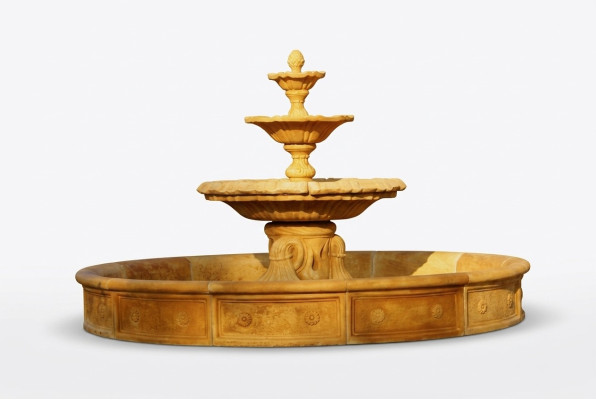 Fountain basin decorative fountain garden sculpture fountain city pond.