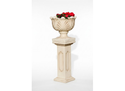 Vessel Garden Flower Basket Flowers Terrace Decoration Statue Figures Flower Box
