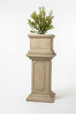 Flower basket flower box flower vessel decoration statue figures garden terrace