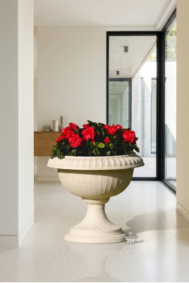 Flower basket, flower box, flower vessel, garden terrace decoration statue figures
