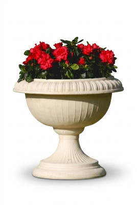 Flower basket, flower box, flower vessel, garden terrace decoration statue figures