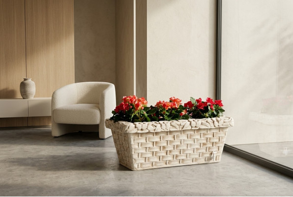 Design flower pot, pot, plant tub, vessel, pots, figure decoration, flower box, decor