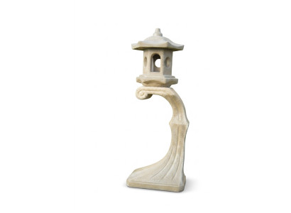 Lamp Outdoor Light Garden Terrace Stone Sculpture Figure Lamp Lighting New