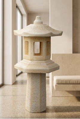 Lamp outdoor light garden sculpture lighting figure terrace light stone new