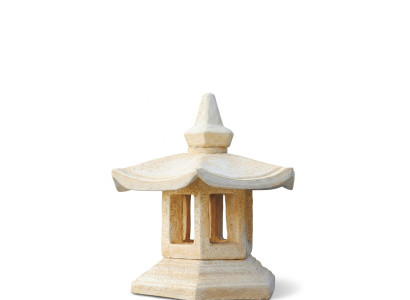 Outdoor light lantern lamp terrace stone sculpture light illumination garden