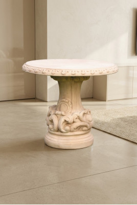 Roman style tables garden stone table round patio furniture garden furniture decoration