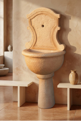 Wall fountain washbasin decorative garden spout basin garden sink basin