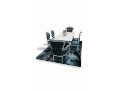 Dining table designer seat chairs chair set table + 4 chairs set dining room