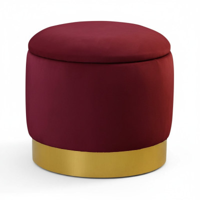 Pouf Footstool Round Stool Upholstered Stool Seat Stool Bathroom Stool Stool Chest Bench