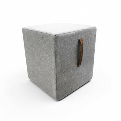 Pouf Footstool Round Stool Upholstered Stool Sitting Stool Ottoman Stool Cube New