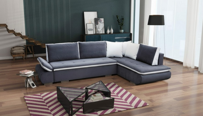 Sofa beds, sofa, couch, corner sofas, suite, upholstery, corner, fabric, new, living landscape.