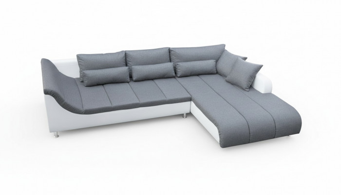 Sleeper sofa corner sofa couch bed function upholstered corner sleeping function new set