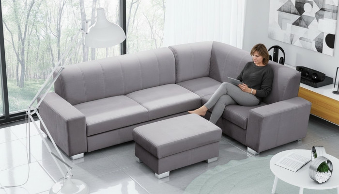 Sleeper sofa corner sofa couch bed function upholstery corner suite new sleeping function