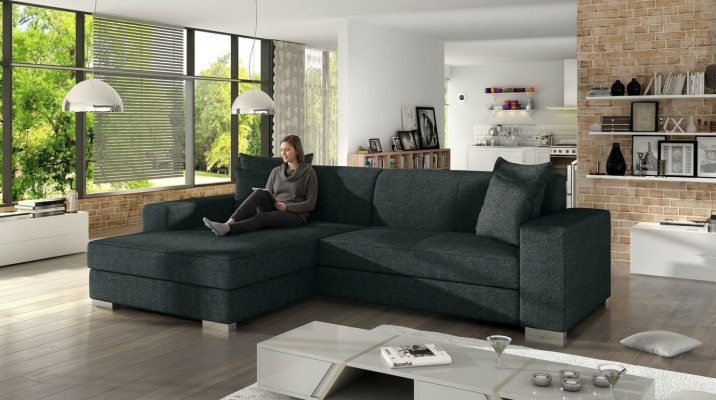 Sleeper sofa corner sofa couch bed function upholstered corner set new sleep function
