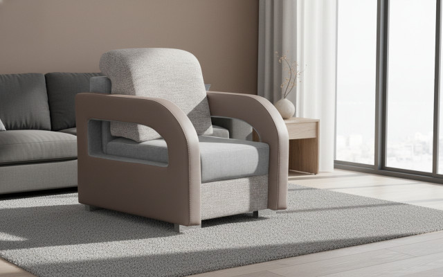 Armchair TV Sofa 1 Size Couch Designer Fabric Sofas Upholstery Relax