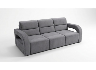 3-seater luxury bench sofa couch blue living room office furniture