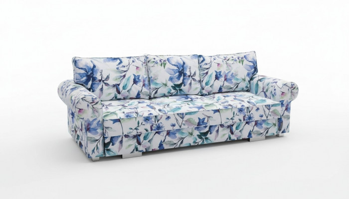 Couch, sofa bed, sofa, flowers, living landscape, bed box, couches, sofa