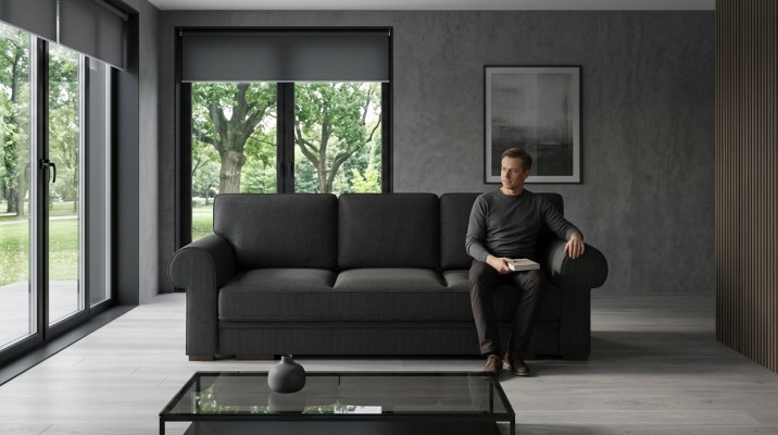 Couch sofa sofa couches upholstered living landscape 3-seater textile couches