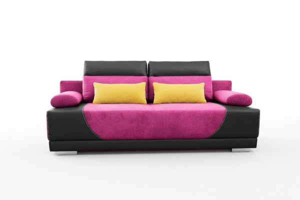 Sofa bed fabric new set with bed function 3 seat sofa couch textile upholstery