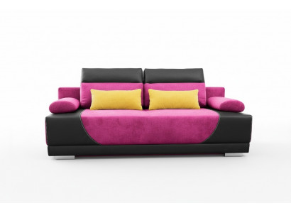 Sofa bed fabric new set with bed function 3 seat sofa couch textile upholstery