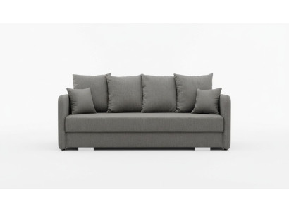 Sofa bed fabric 3-seater sofa couch textile upholstery new set with sleeping function