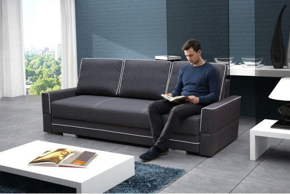 Big sofa couch upholstery sofas couches XXL seating bed function sleep function new