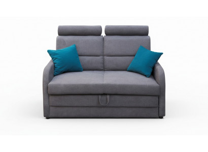 2-seater sofa couch sofas textile upholstery fabric set with bed function sofa bed