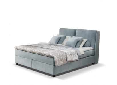 Box spring bed hotel upholstered luxury beds double bed 140 160 180