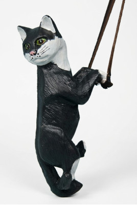 Cat Animal Figure Garden Statue Sculpture Figures Sculptures Decoration Decor New